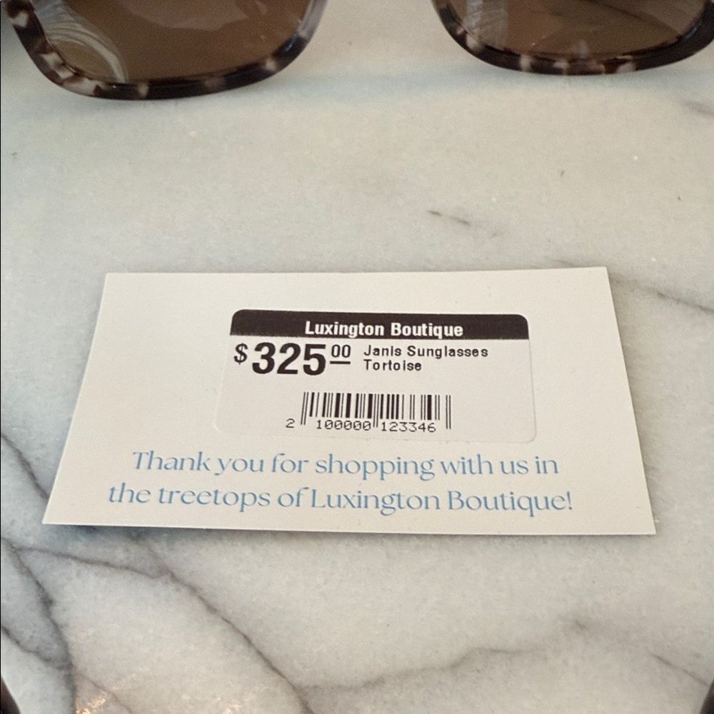 Transparent Free People Janis Sunglasses NWT - Picture 8 of 9